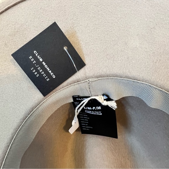 Club Monaco hat tan and cream NWT - Picture 4 of 4